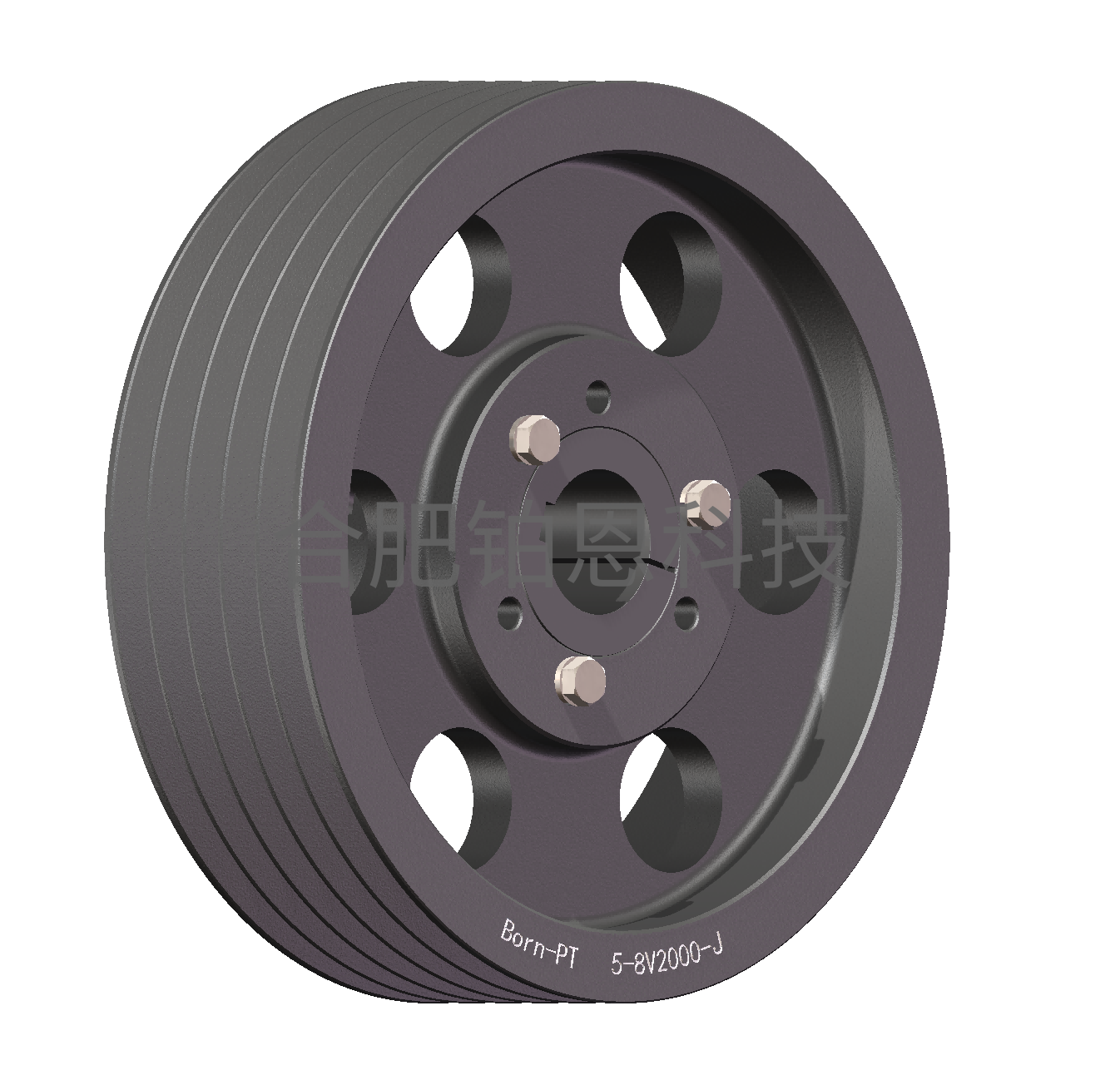 QD锥套美标8V皮带轮